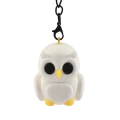 Brelok Figurka 3d drukowana fidget SOWA biała