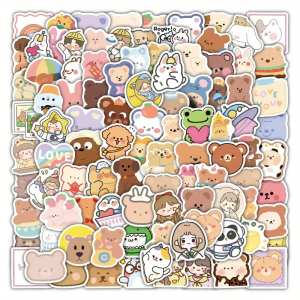W211 Naklejki STICKER BOMB WLEPY wlepki MINI ANIME KAWAII postacie 100szt
