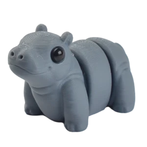 FD47 Figurka 3d drukowana fidget HIPOPOTAM HIPPO