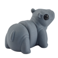Figurka 3d drukowana fidget HIPOPOTAM