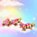 Figurka 3d drukowana fidget JASZCZURKA CANDY cieniowana