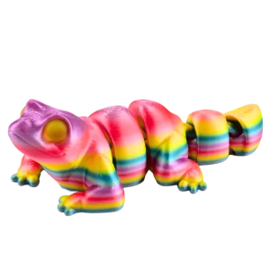FD48 Figurka 3d drukowana fidget JASZCZURKA CANDY cieniowana