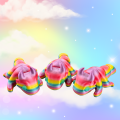 Figurka 3d drukowana fidget SMOK CANDY cieniowana