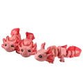 Figurka 3d drukowana fidget AXOLOTL duży