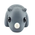 Figurka 3d drukowana fidget NOSOROŻEC