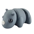 Figurka 3d drukowana fidget NOSOROŻEC