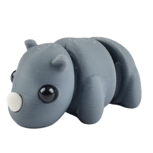 Figurka 3d drukowana fidget NOSOROŻEC