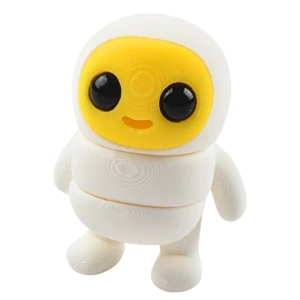 FD55 Figurka 3d drukowana fidget ludek ludzik JAJO jajko stojące