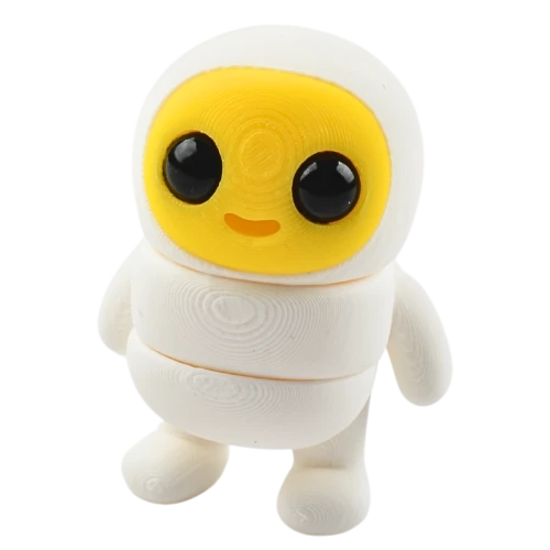 Figurka 3d drukowana fidget ludek JAJO jajko stojące