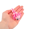 Figurka 3d drukowana fidget AXOLOTL z dużymi oczami