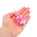 Figurka 3d drukowana fidget AXOLOTL z dużymi oczami