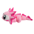 Figurka 3d drukowana fidget AXOLOTL z dużymi oczami