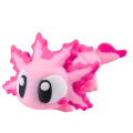 Figurka 3d drukowana fidget AXOLOTL z dużymi oczami