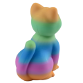 Figurka 3d drukowana KOT KOTEK rainbow