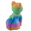 Figurka 3d drukowana KOT KOTEK rainbow