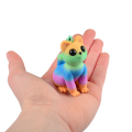 Brelok Figurka 3d drukowana KOT KOTEK rainbow