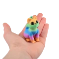 Brelok Figurka 3d drukowana KOT KOTEK rainbow
