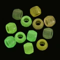 Koraliki kulki oponki akryl 8mm FLUO ŚWIECĄ CIEMNOŚCI pony bead