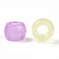Koraliki kulki oponki akryl 8mm FLUO ŚWIECĄ CIEMNOŚCI pony bead