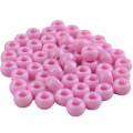 Koraliki kulki oponki akryl 9mm warkoczyki bransoletki pony bead lawendowy róż(13).png