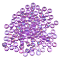 Koraliki oponki 9mm warkoczyki pony bead fioletowe opalizujące