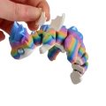 Figurka 3d drukowana fidget SMOK dragon ombre RAINBOW SKY