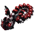 Duża figurka 3d drukowana fidget SMOK dragon CRIMSON