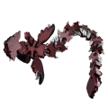 Duża figurka 3d drukowana fidget SMOK dragon CRIMSON