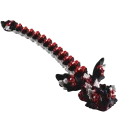 Duża figurka 3d drukowana fidget SMOK dragon CRIMSON