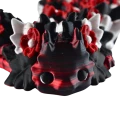 Duża figurka 3d drukowana fidget SMOK dragon CRIMSON
