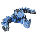 Figurka 3d drukowana fidget SMOK dragon lodowy kryształ
