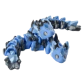 Figurka 3d drukowana fidget SMOK dragon lodowy kryształ