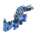 Figurka 3d drukowana fidget SMOK dragon lodowy kryształ