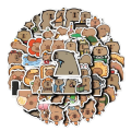 Naklejki STICKER BOMB WLEPY wlepki KAPIBARA Capybara 64szt
