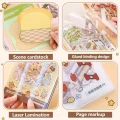 MEGA zestaw Naklejki 3D DIY z TIKTOK Relaks MINI ŚWIAT 20 scen