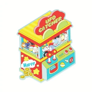 S3D67 Naklejki 3D DIY z Tiktoka SKŁADANE KARTKA LAURKA UFO My cute