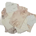 zestaw 20 papierów do scrapbookingu tłoczone BEŻOWY ECRU