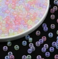Koraliki kandi oponki akryl 9mm warkoczyki bransoletki pony bead