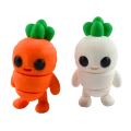 Figurki 3d drukowane ludki MARCHEWKA I PIETRUSZKA zestaw prezent dla rolnika