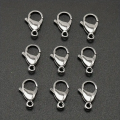 Karabińczyk karabinek zapięcie bransoletki 10mm 10szt kolor platynowy