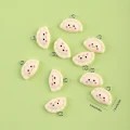 Zawieszki PIEROGI PIEROŻEK pierożki do bransoletek 2szt kawaii