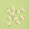 Zawieszki PIEROGI PIEROŻEK pierożki do bransoletek 2szt kawaii