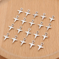 Zawieszki charm KRZYŻYK krzyżyki gwiazdka GWIAZDA do bransoletek