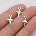 Zawieszki charm KRZYŻYK krzyżyki gwiazdka GWIAZDA do bransoletek