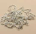 ZAW32 Zawieszki charm metalowe SKRZYDŁO chmurka obłok do bransoletek 10szt
