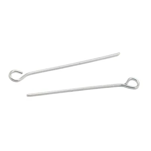 I11 Igły jubilerskie szpilki haczyki 40mm 0,6mm 3g ok.30szt stal nierdzewna