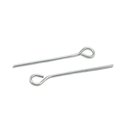 Igły jubilerskie szpilki haczyki 20mm 0,6mm 3g ok.55szt stal nierdzewna
