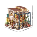 Book nook domek DIY Rolife Emily's Flower Shop KWIACIARNIA EMILII