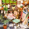 Book nook domek DIY Rolife Emily's Flower Shop KWIACIARNIA EMILII