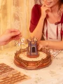 KARUZELA miniaturowa DIY Rolife CLASSIC CAROUSEL Pozytywka MUZYKA Światło